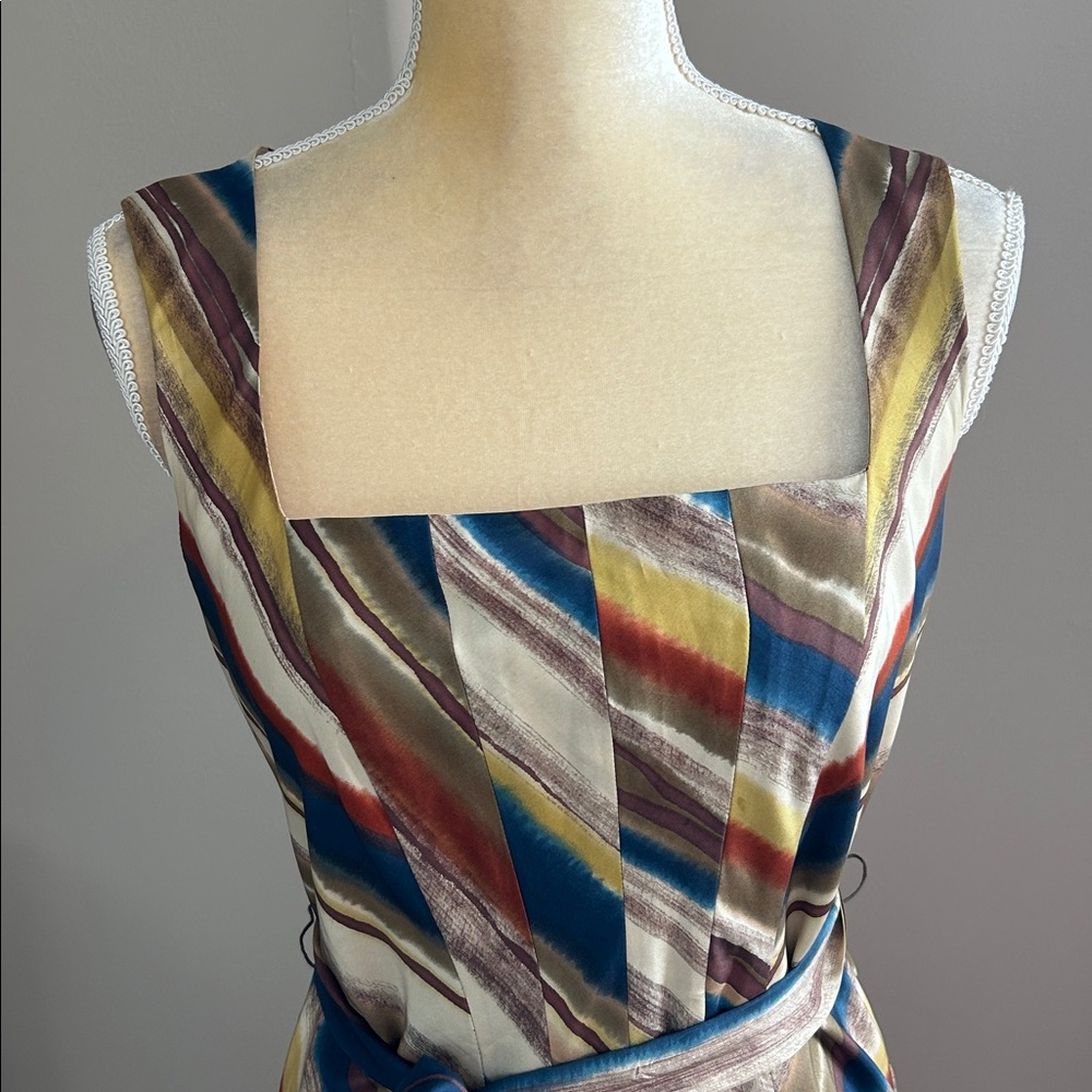 GUC Anthropologie Classiques Entier 100% Silk Dress(size 8) - Picture 5 of 7